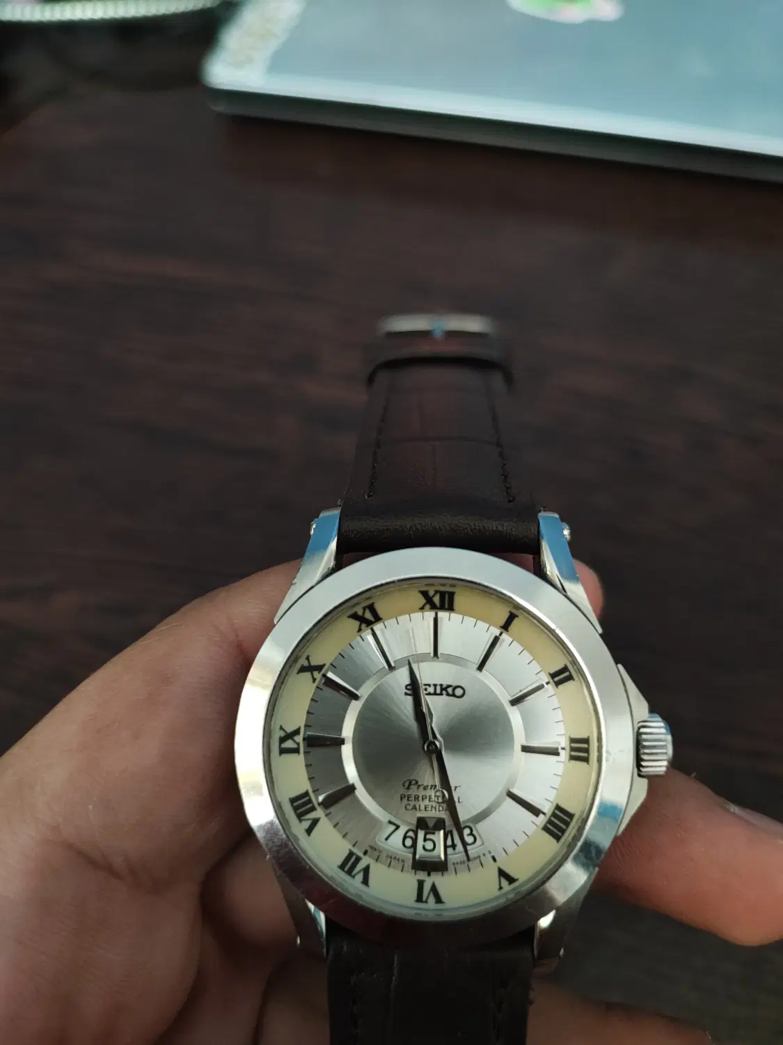 ساعت طرح سیکو پریمیر پرپچوال کلندر Seiko premier|ساعت|تهران, تاکسیرانی|دیوار
