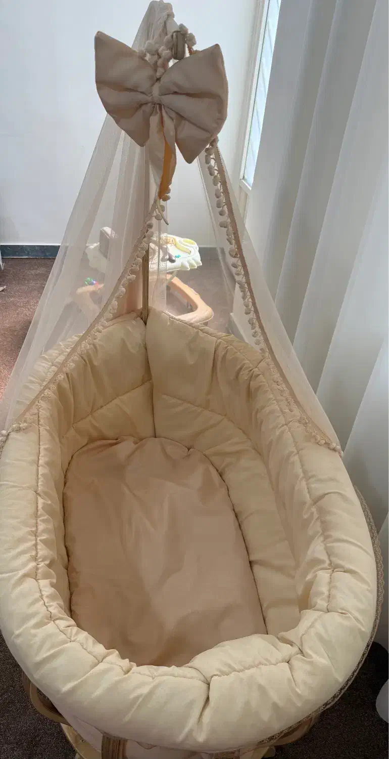 گهواره مدل انجلند|تخت و سرویس خواب|لار, |دیوار