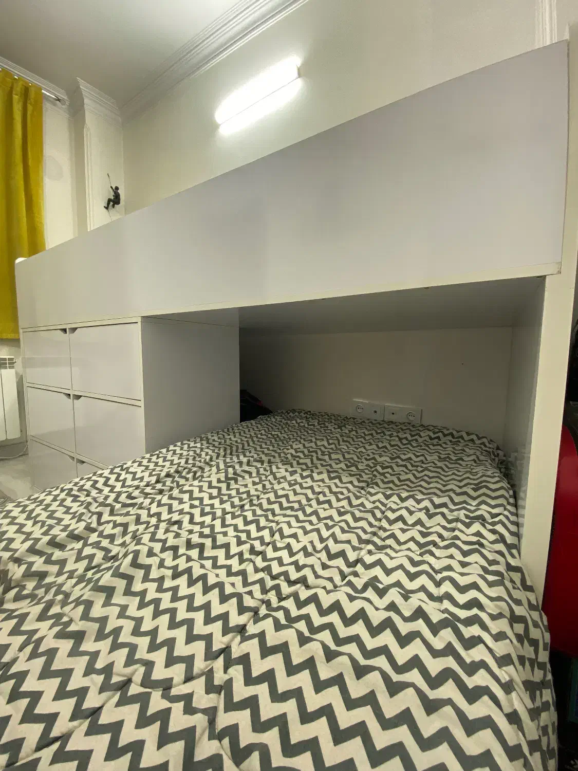 تخت دو طبقه شرکتی هایگلس|تخت و سرویس خواب|تهران, زنجان جنوبی|دیوار