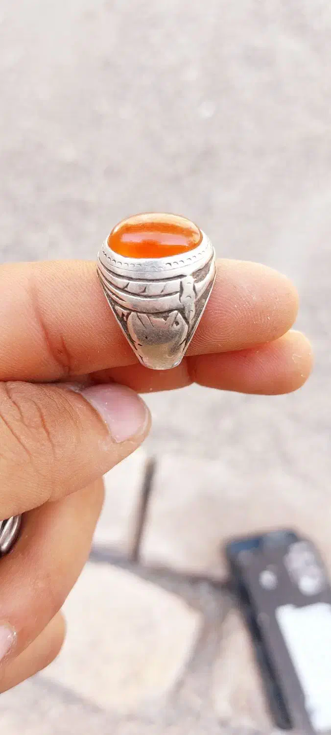 انگشتر عقیق کهنه|جواهرات|زابل, |دیوار