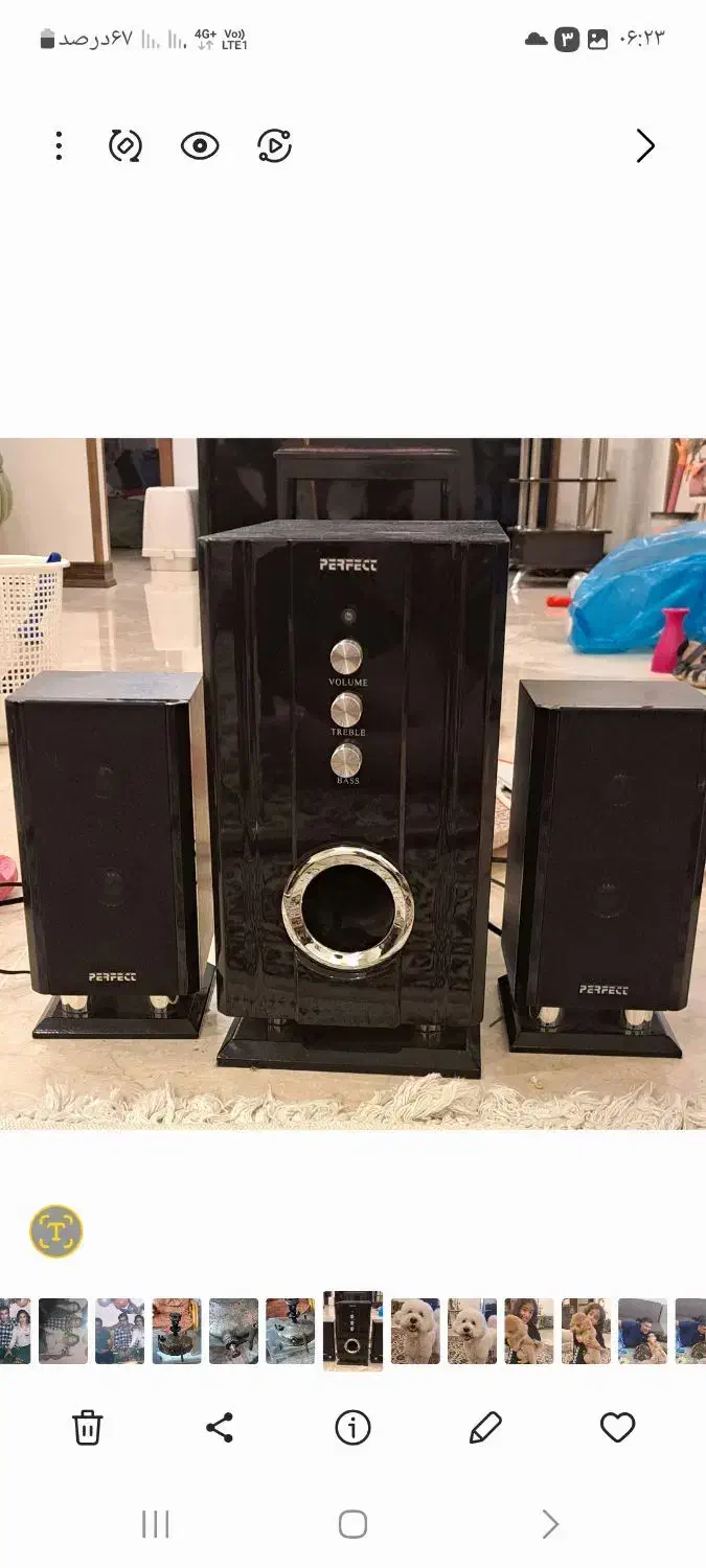 اسپیکر سالم وتمیز|سیستم صوتی خانگی|تهران, شهمیرزادی|دیوار