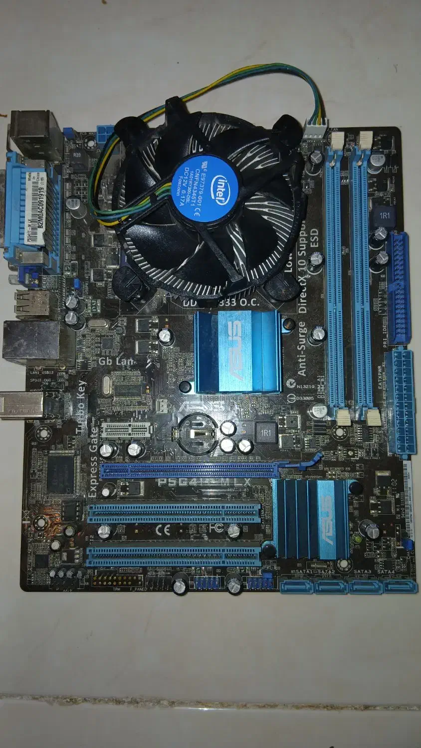 مادربورد asus p5g41t mlx با cpu|قطعات و لوازم جانبی رایانه|پرند, فاز ۴|دیوار