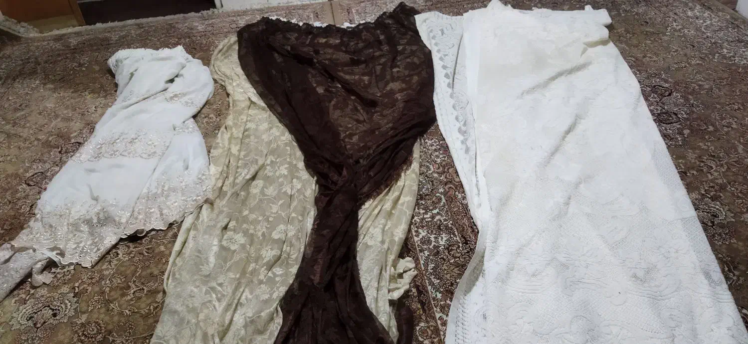 سه عدد پرده باهم فقط یک میلیون و صد|پرده، رانر، رومیزی|شیراز, ریاستی|دیوار