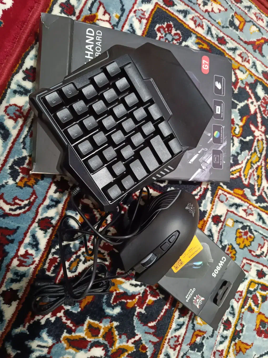 موس و کیبورد گیمینگ چراغ دار|قطعات و لوازم جانبی رایانه|تبریز, |دیوار