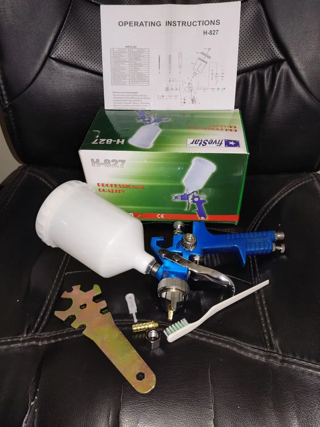 پیستوله رنگ پاش سه تنظیم طرح ساتا سوزن ۱/۴|ابزارآلات|تهران, حسنآباد|دیوار