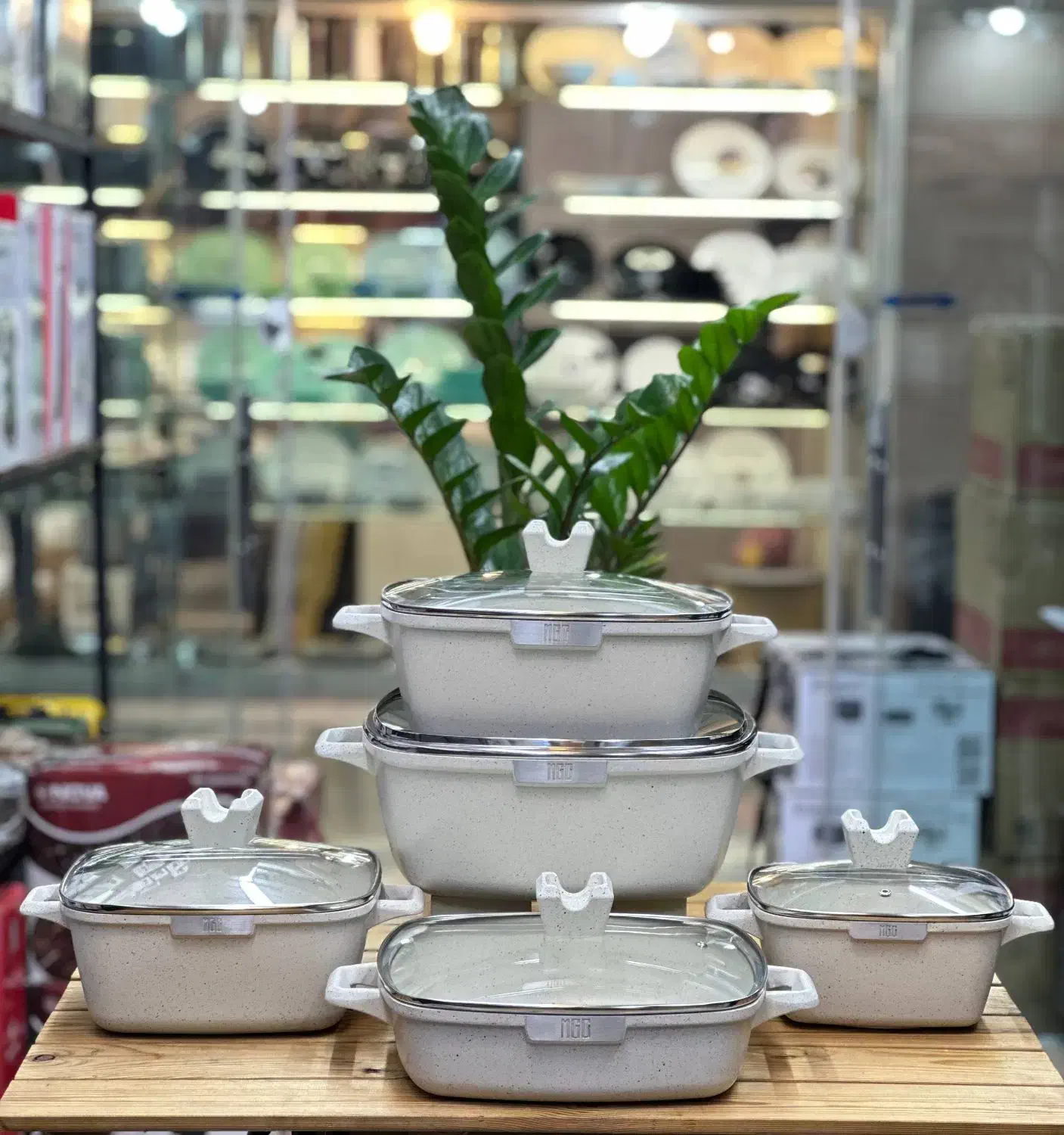 سرویس قابلمه مربعی   15 پارچه|ظروف پخت‌وپز|تهران, شوش (باغ آذری)|دیوار