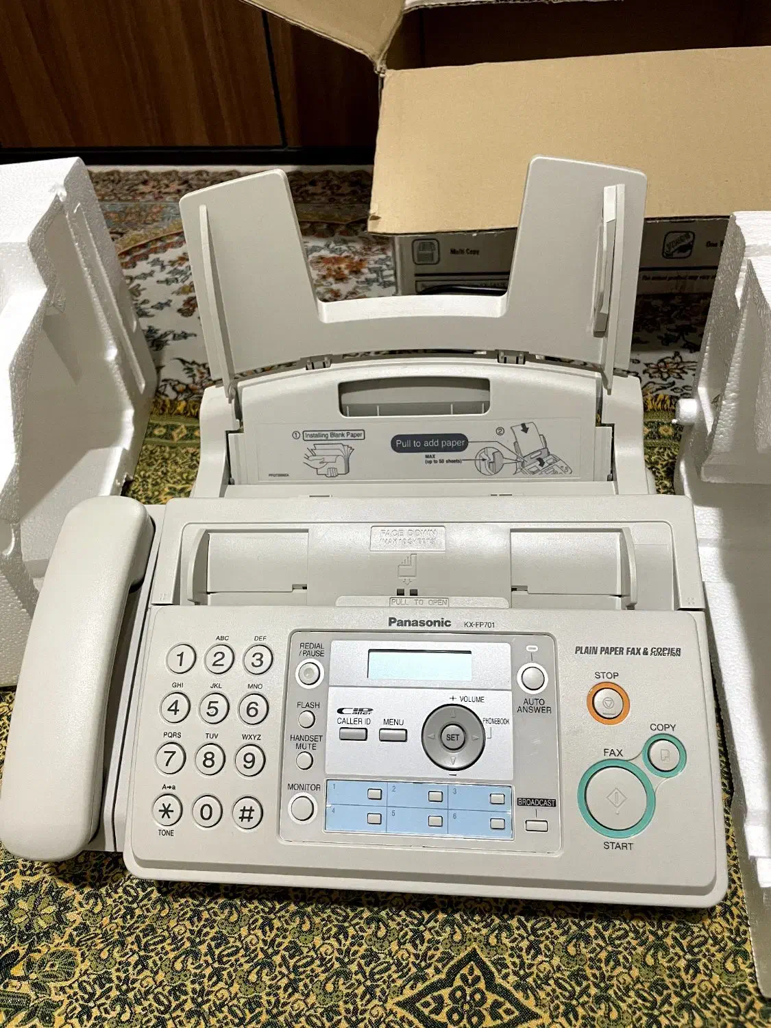 فکس پاناسونیک|پرینتر، اسکنر، کپی، فکس|تهران, یوسف‌آباد|دیوار