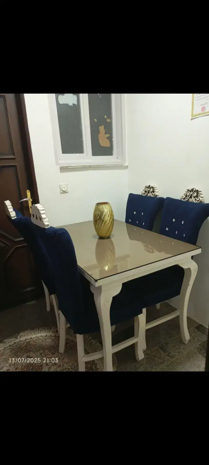 میز غذا خوری چهار نفره|میز و صندلی غذاخوری|بیجار, |دیوار