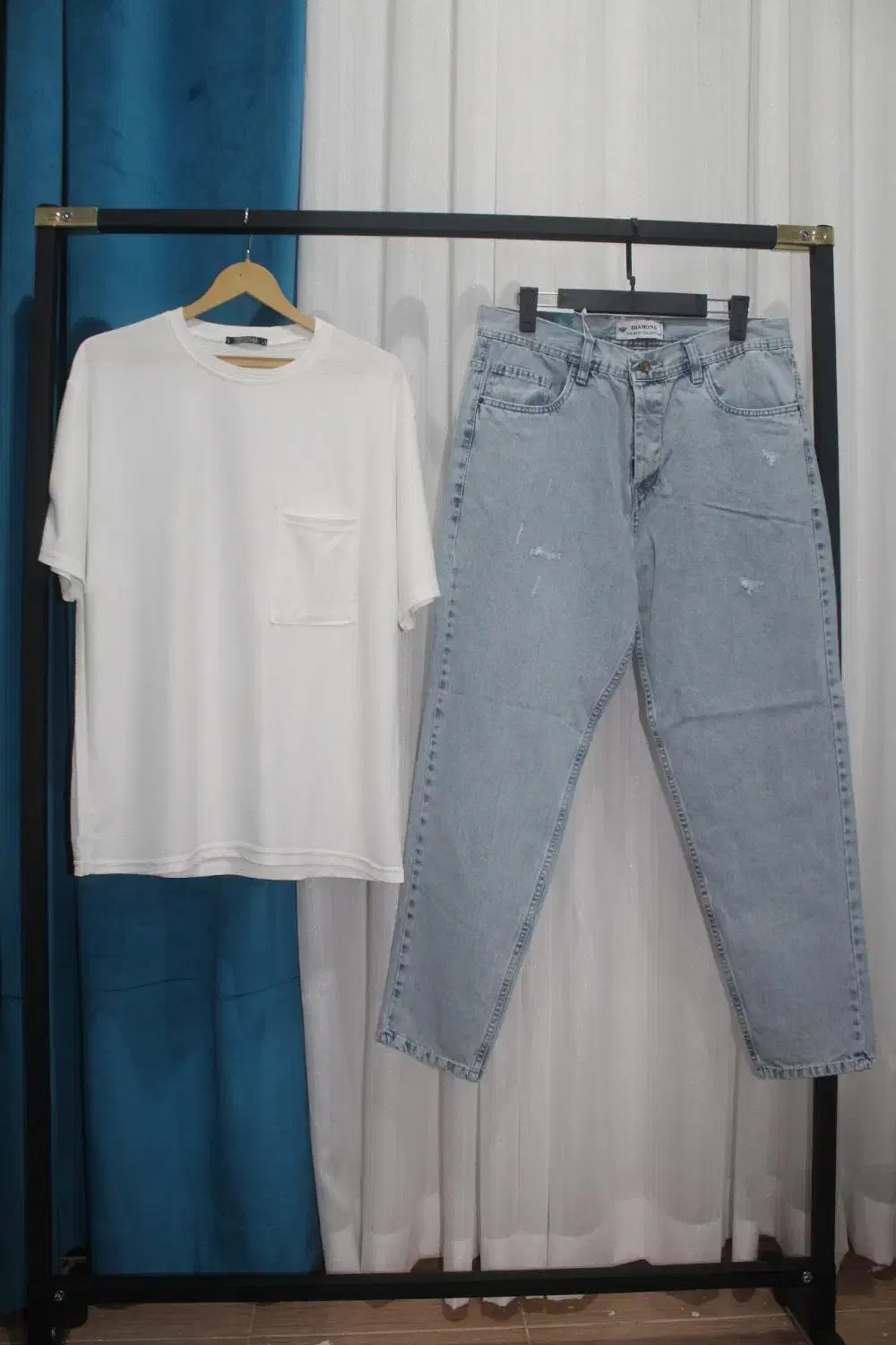 شلوار لی  مردانه و زنانه نوبه قیمت عمده|لباس|جیرفت, |دیوار