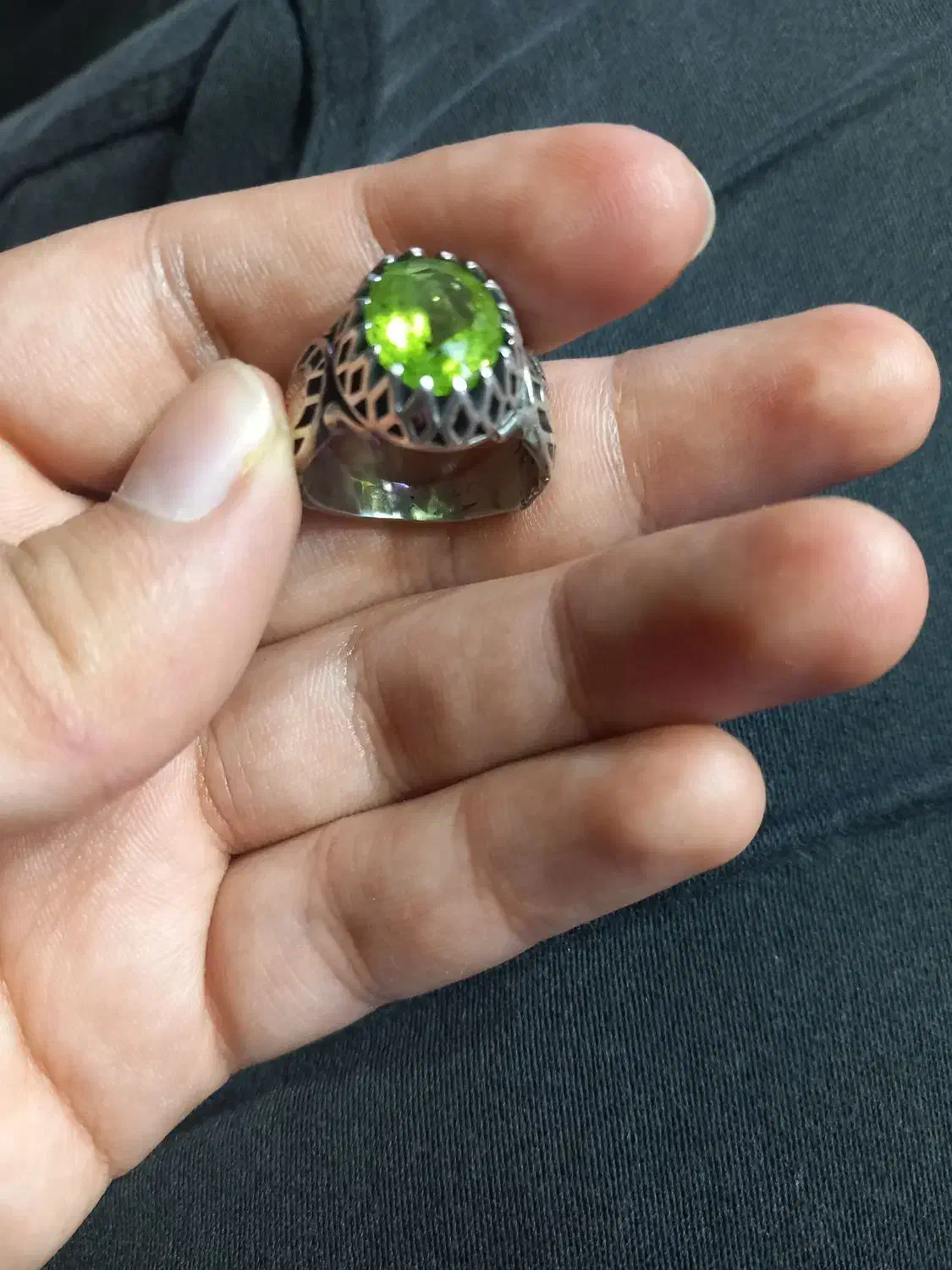 انگشتر زبرجد|کلکسیون و سرگرمی|مشهد, یاس|دیوار