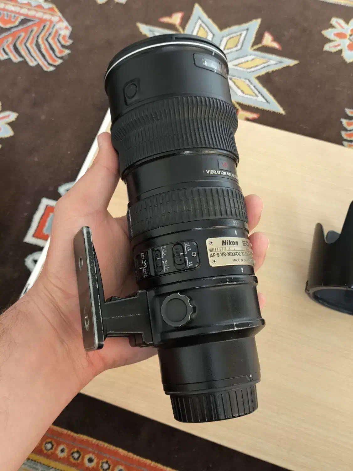 لنز ۷۰ـ۲۰۰  f2-8نیکون|دوربین عکاسی و فیلم‌برداری|تهران, دولاب|دیوار