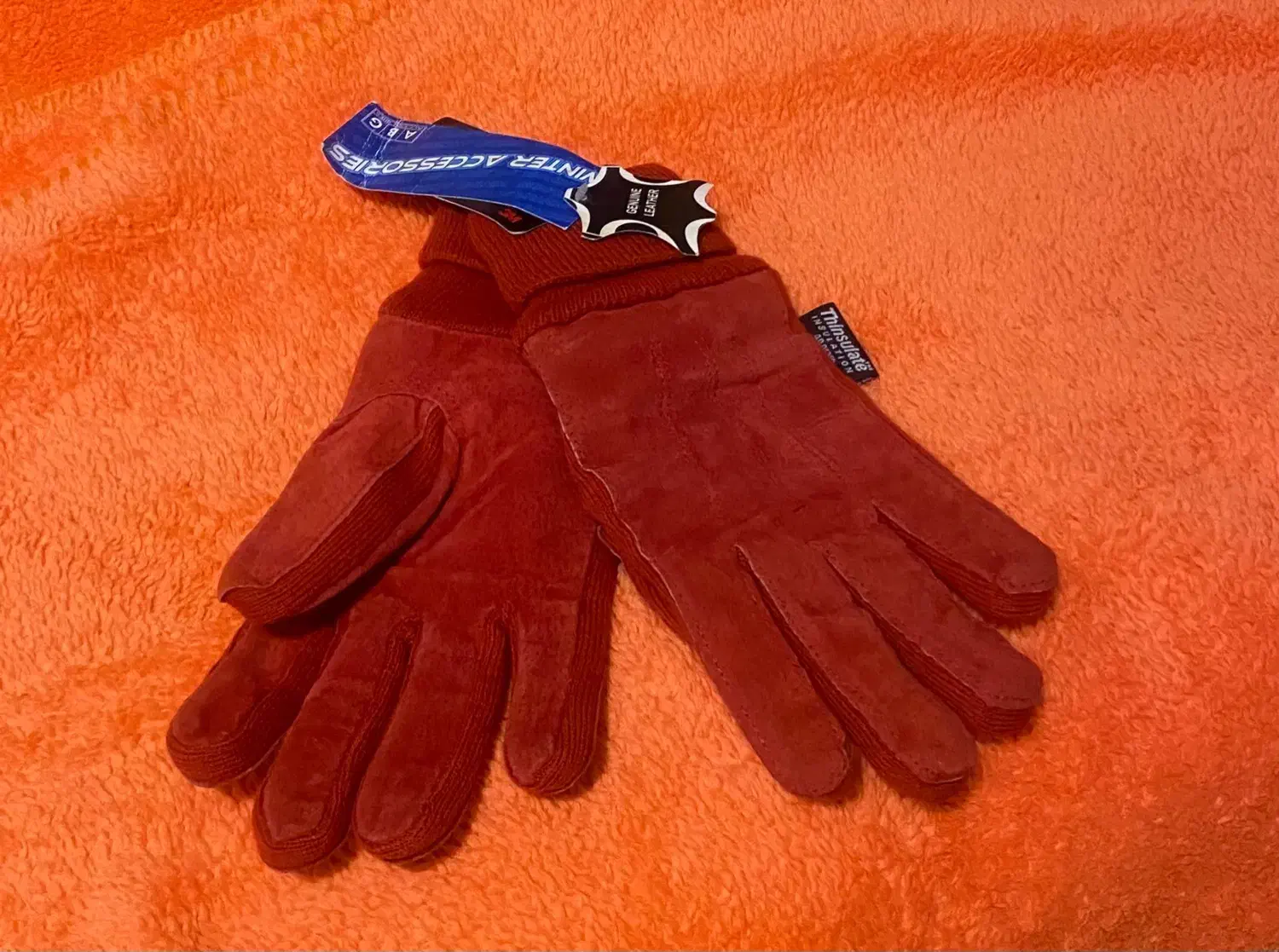 دستکش جیر قرمز زنانه|لباس|تهران, چیذر|دیوار