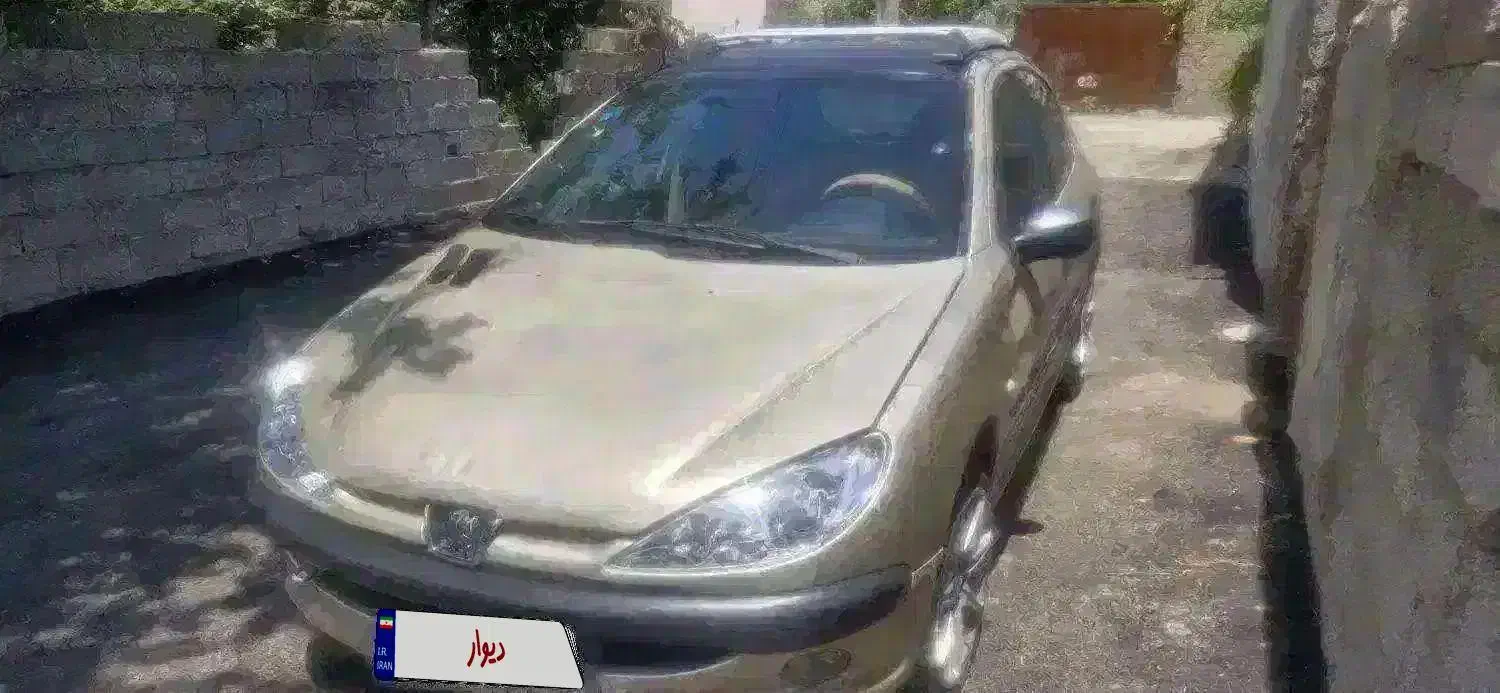 ۲۰۶تیپ۲مدل۸۳جهت معاوضه و نقد واقساط|خودرو سواری و وانت|رشت, گلسار|دیوار