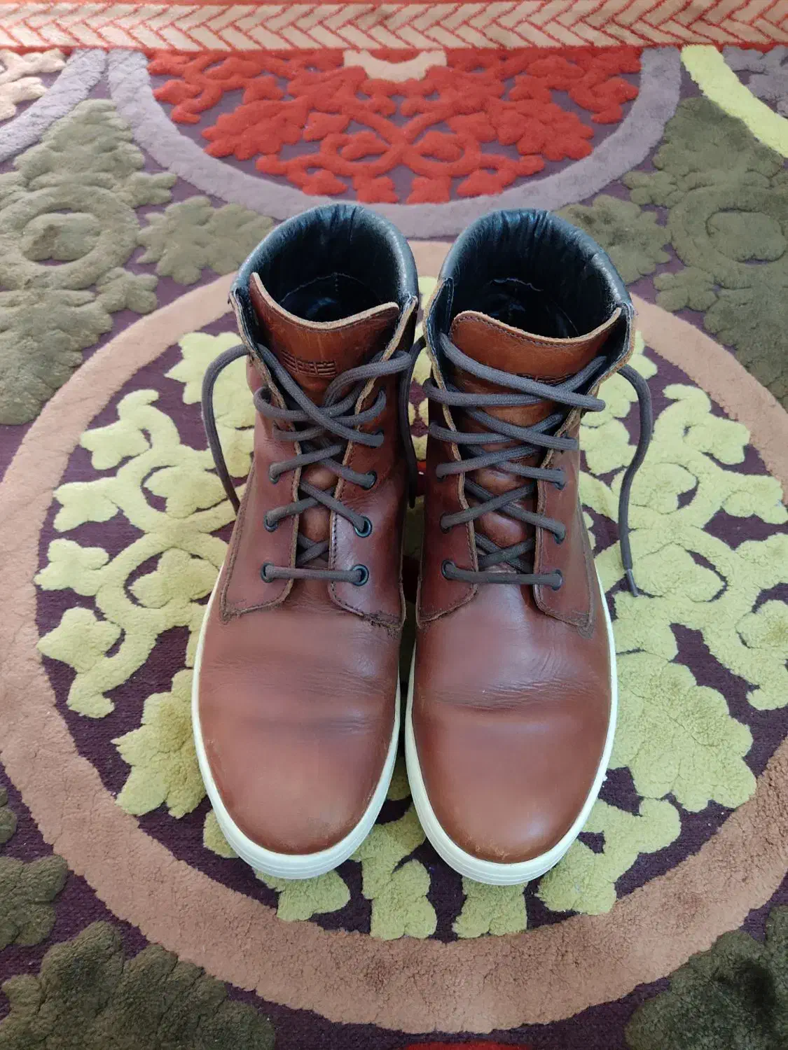 نیم بوت چرم ایتالیایی|کیف، کفش، کمربند|ماکو, |دیوار