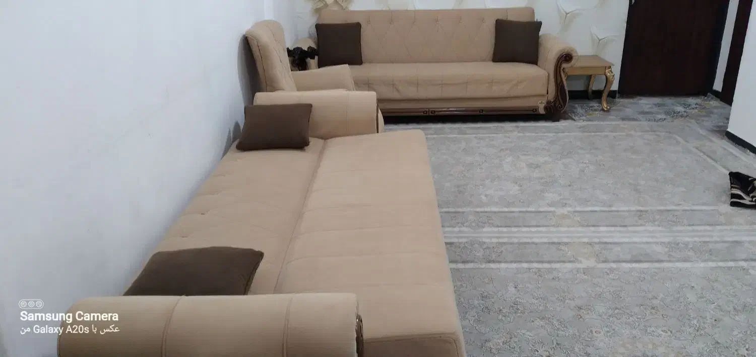 مبل تخت خواب شو|مبلمان خانگی و میز عسلی|روانسر, |دیوار