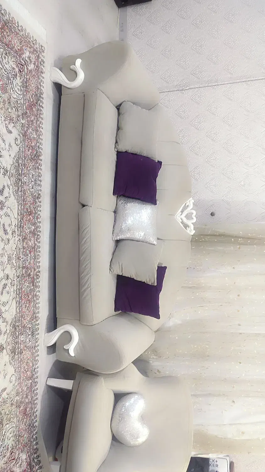 فروش مبلمان ۷نفره وناهارخوری ست|مبلمان خانگی و میز عسلی|اهواز, کوی جواهری|دیوار