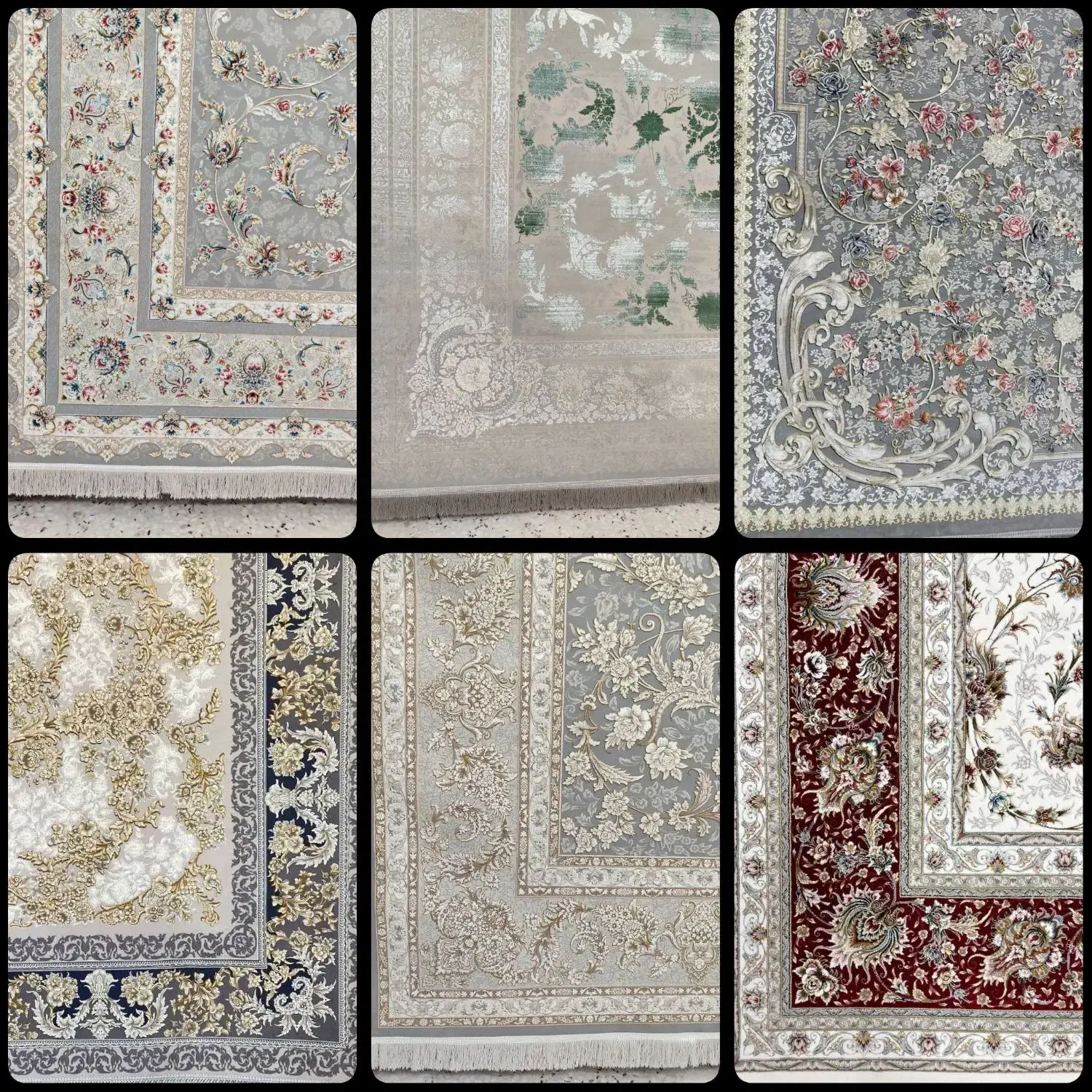 فروش فرش درب کارخانه با قیمت باورنکردنی|فرش|کاشان, مزرعه نو|دیوار