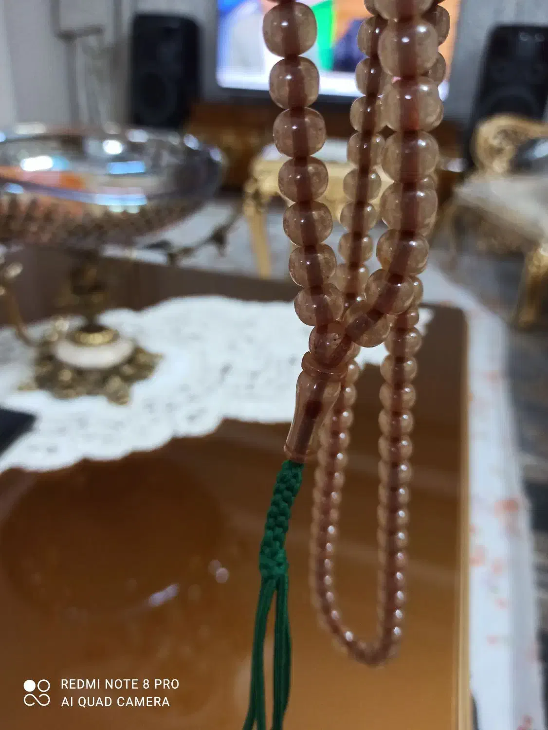 2عددتسبیح سندلوس قدیمی|جواهرات|باقرشهر, |دیوار