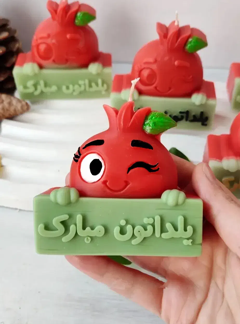 شمعهای یلدایی دستساز گیفت سفارشی مدارس و جشن ها|صنایع دستی و سایر لوازم تزئینی|شیراز, شیمی گیاه|دیوار