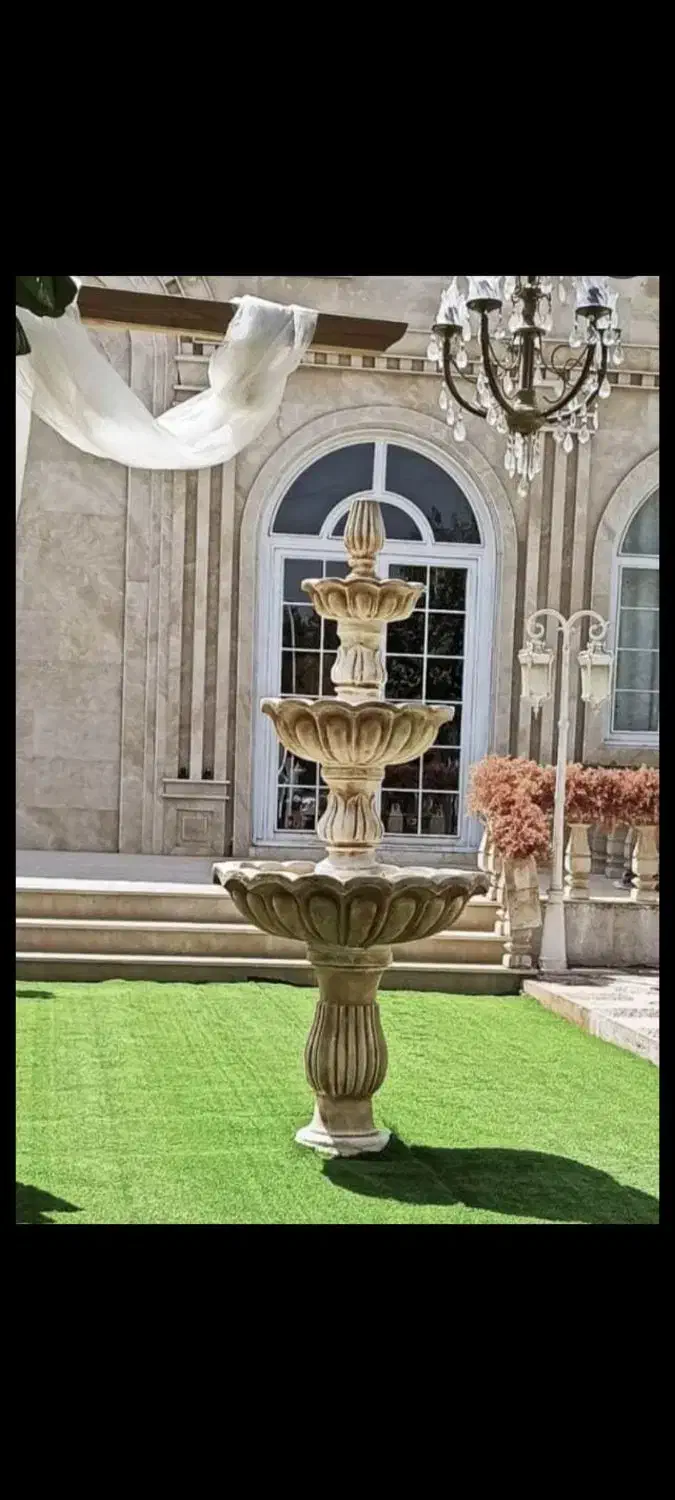 حوض آبنما پاشور آبشار بتنی سیمانی|مصالح و تجهیزات ساختمان|کرج, اتمسفر|دیوار