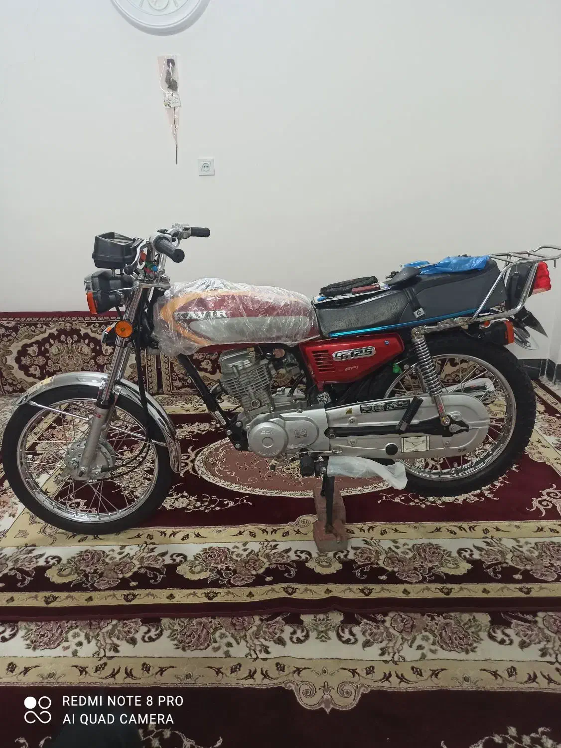 کویر 95|موتورسیکلت|قم, قلعه کامکار|دیوار