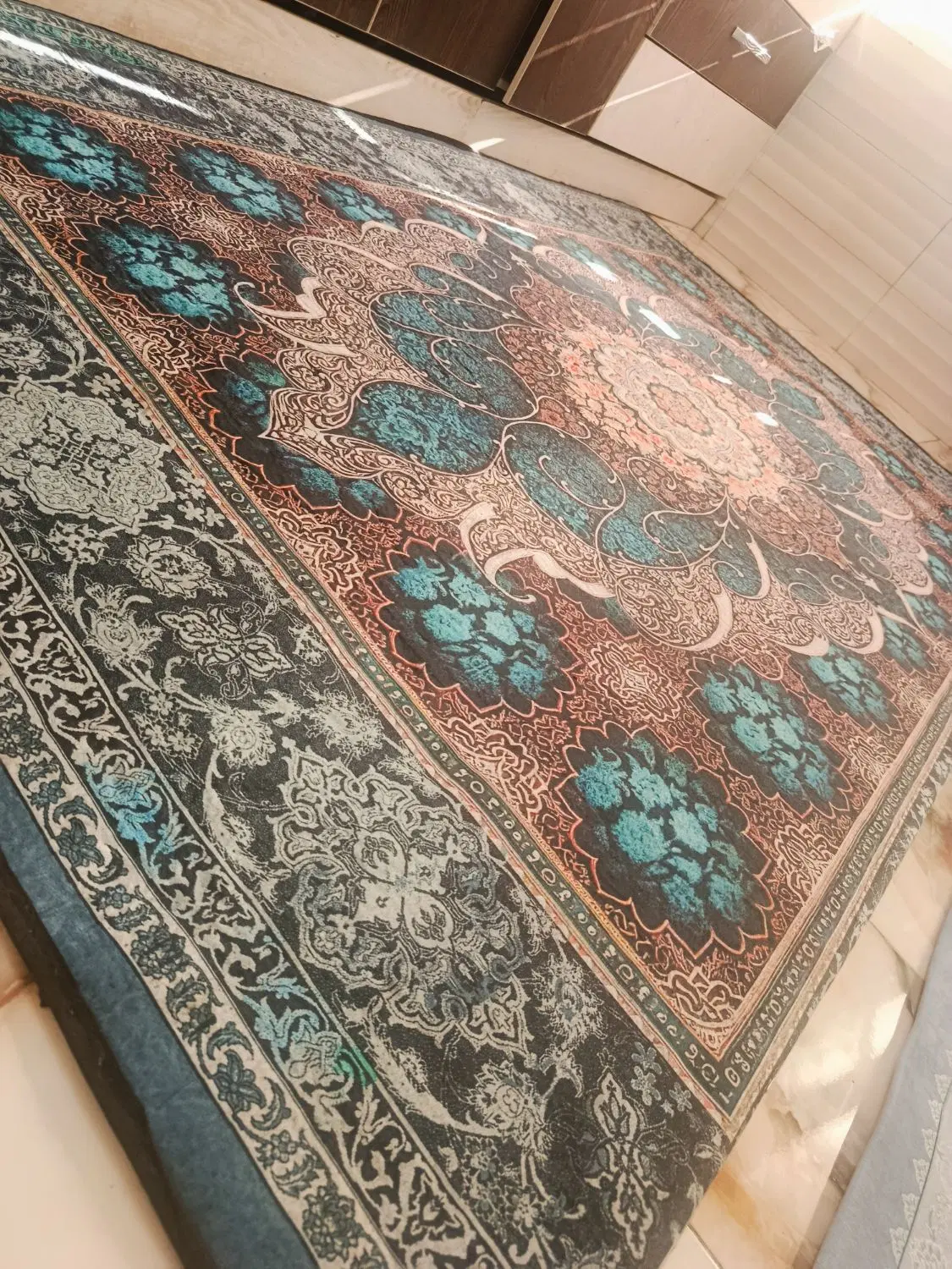 گلیم 6متری|گلیم، جاجیم، گبه|گرگان, |دیوار