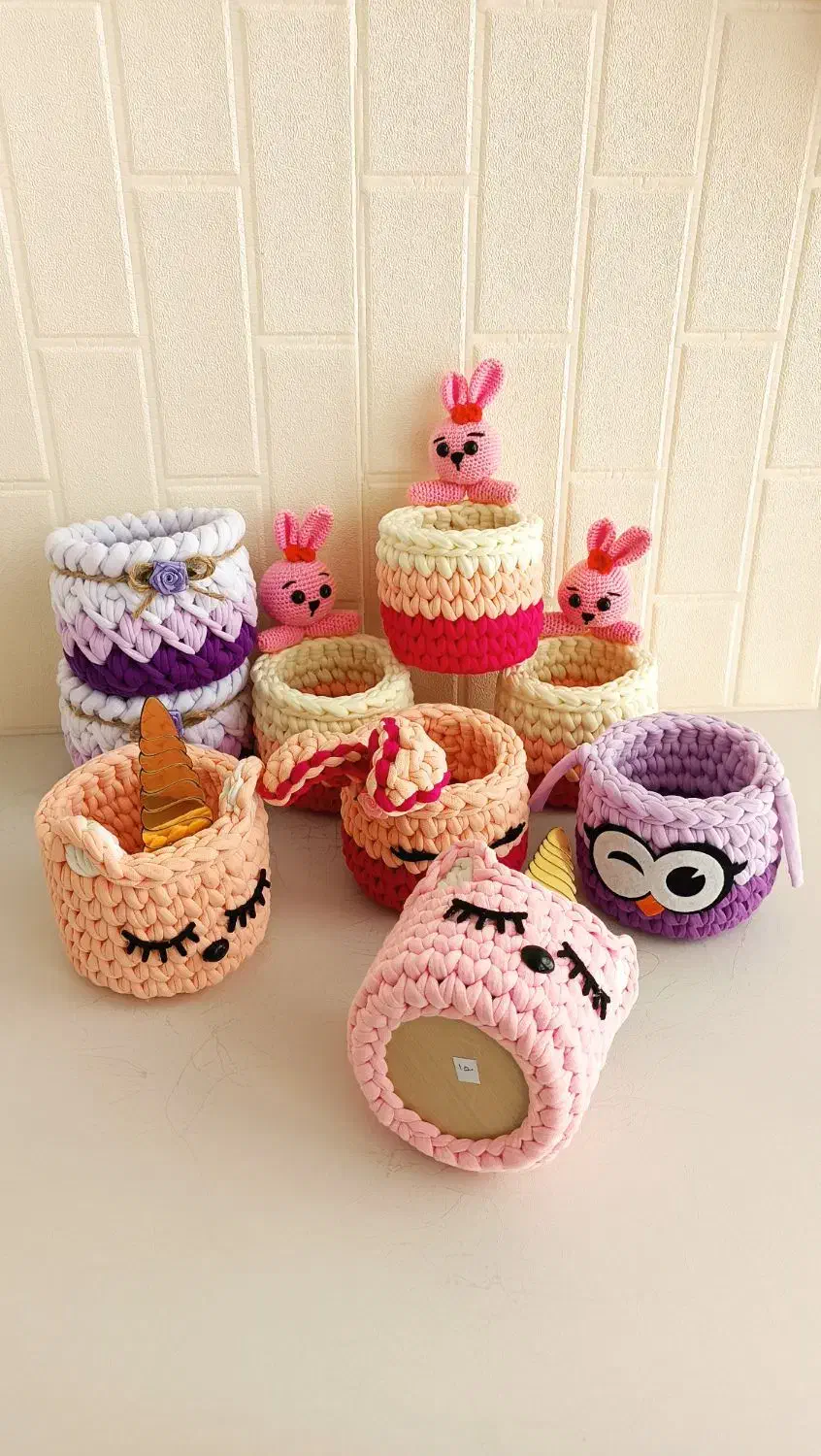 باکس  و نظم دهنده عروسکی تریکویی|صنایع دستی و سایر لوازم تزئینی|اردکان, |دیوار