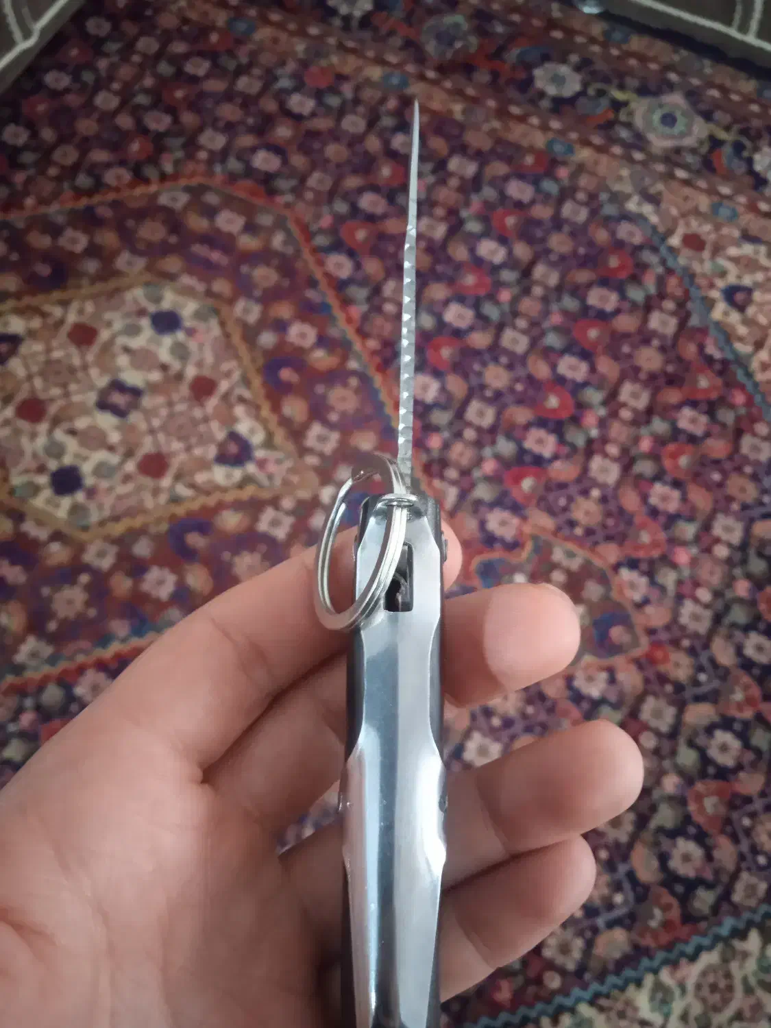 چاقو ضامن دار|کلکسیون اشیاء عتیقه|میاندوآب, |دیوار