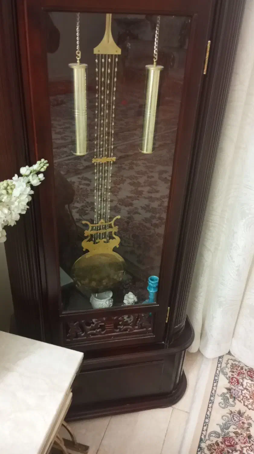 ساعت ایستاده کوکی چوب راش|ساعت دیواری و تزئینی|تهران, شوش|دیوار