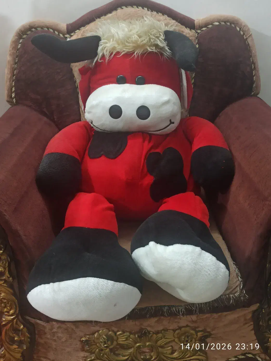 عروسک گاو بزرگ|اسباببازی بچه|گنبد کاووس, |دیوار