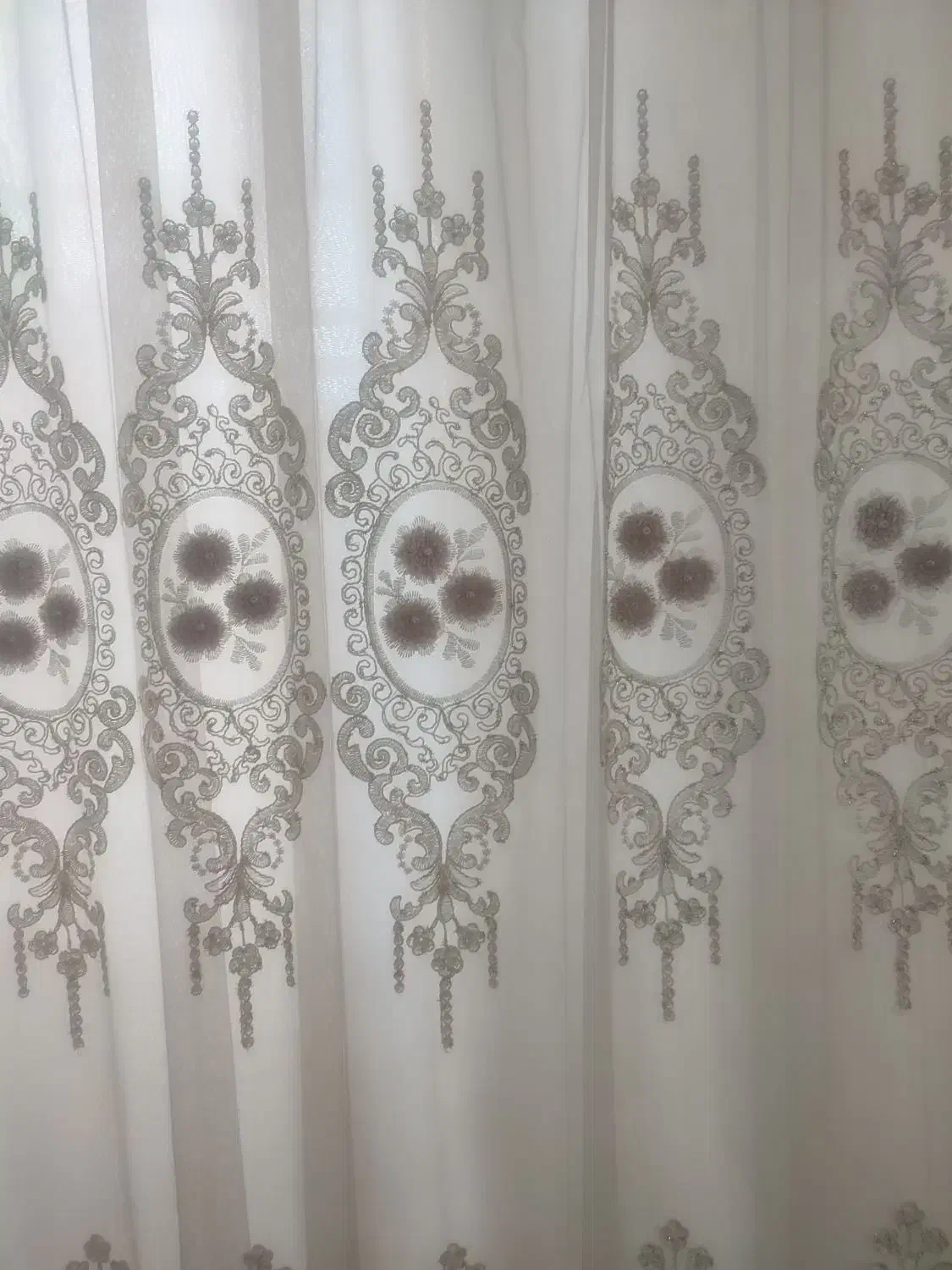 پرده بسارشیک وتمیز|پرده، رانر، رومیزی|نیشابور, مدرس|دیوار