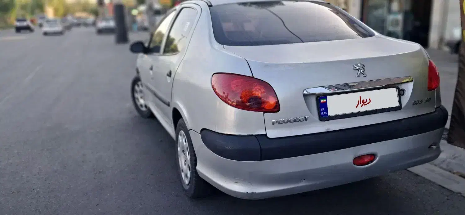 اس دی  206  وی 20|خودرو سواری و وانت|مشکین‌دشت, |دیوار