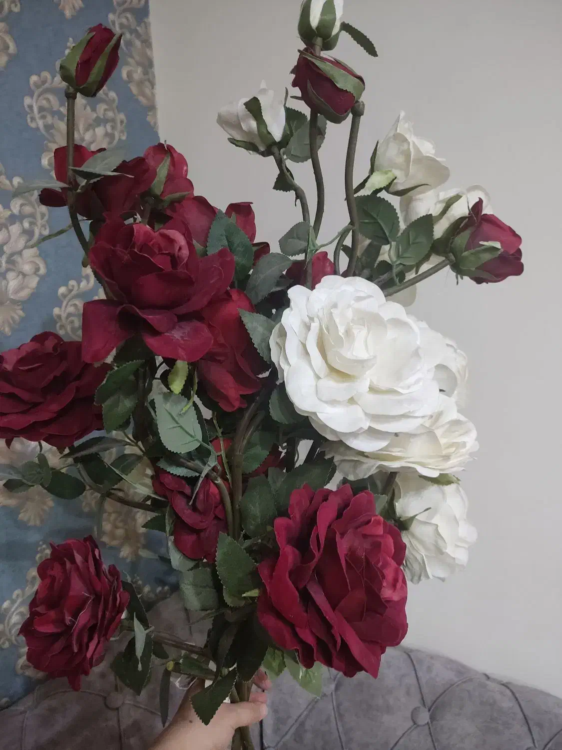 گل مصنوعی|گل مصنوعی|زرند, |دیوار