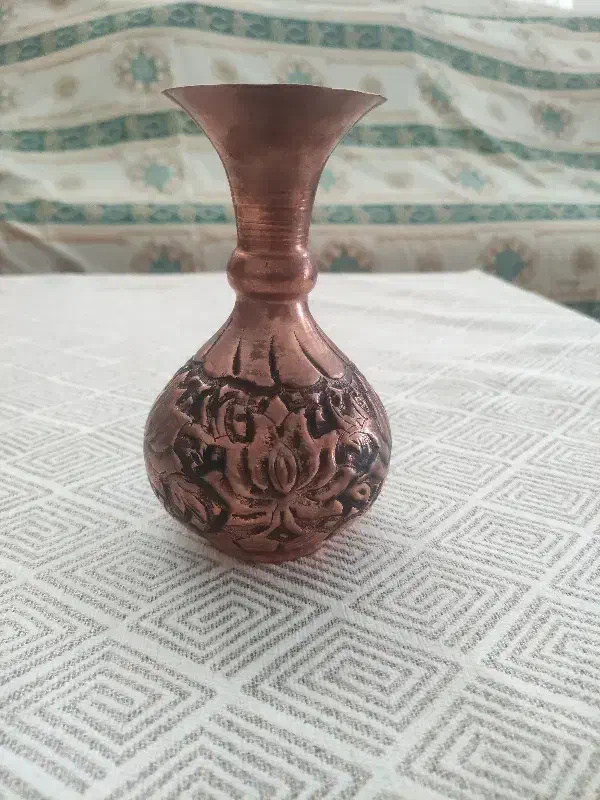 گلدان مسی|کلکسیون و سرگرمی|قم, کلهری|دیوار