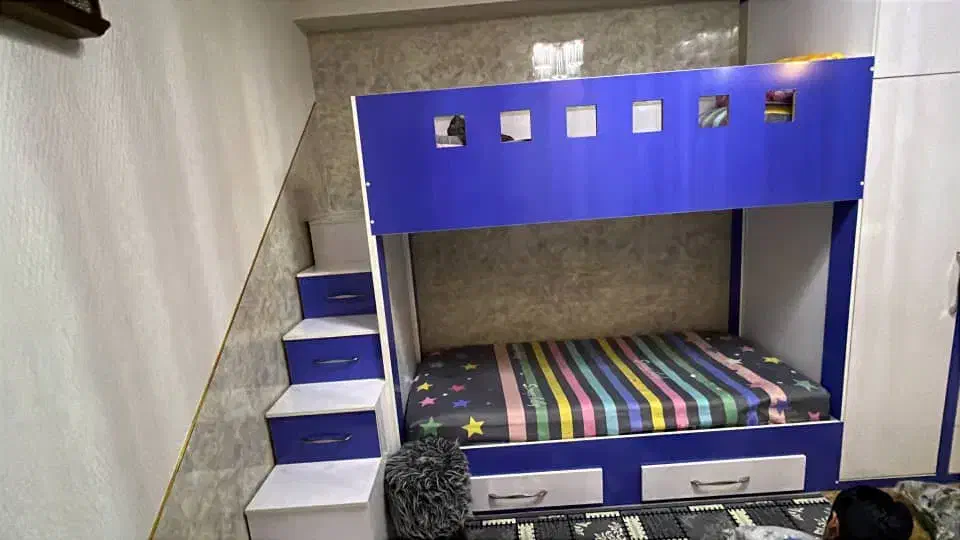 تخت دوطبقه و بوفه|تخت و سرویس خواب|تبریز, |دیوار