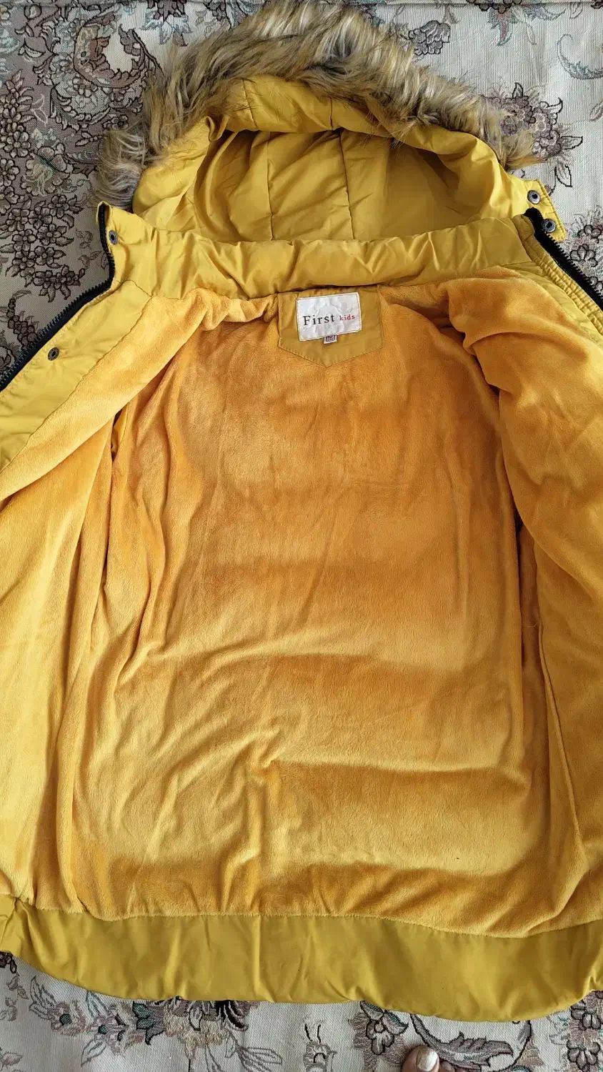 کاپشن دخترانه/پسرانه برند First Kids،سایز 12|کفش و لباس بچه|فولادشهر, B6|دیوار