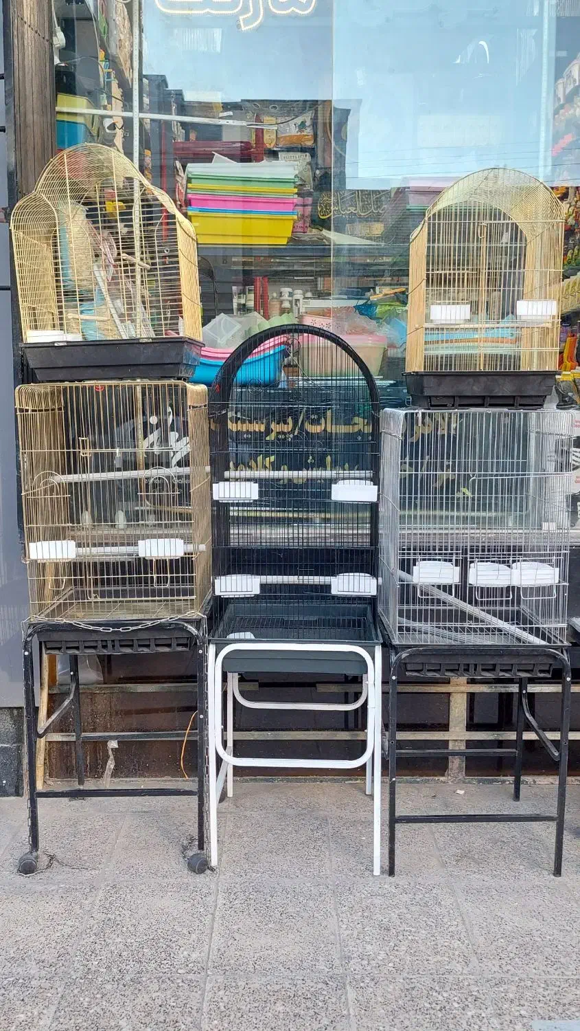 قفس دان اسباب بازی لوازم پرندگان پت شاپ طوطی مارکت|لوازم جانبی حیوانات|قم, زنبیل آباد|دیوار