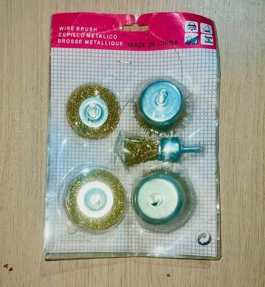 فرچه سیمی سردریلی 5 عددی|ابزارآلات|تهران, حسنآباد|دیوار