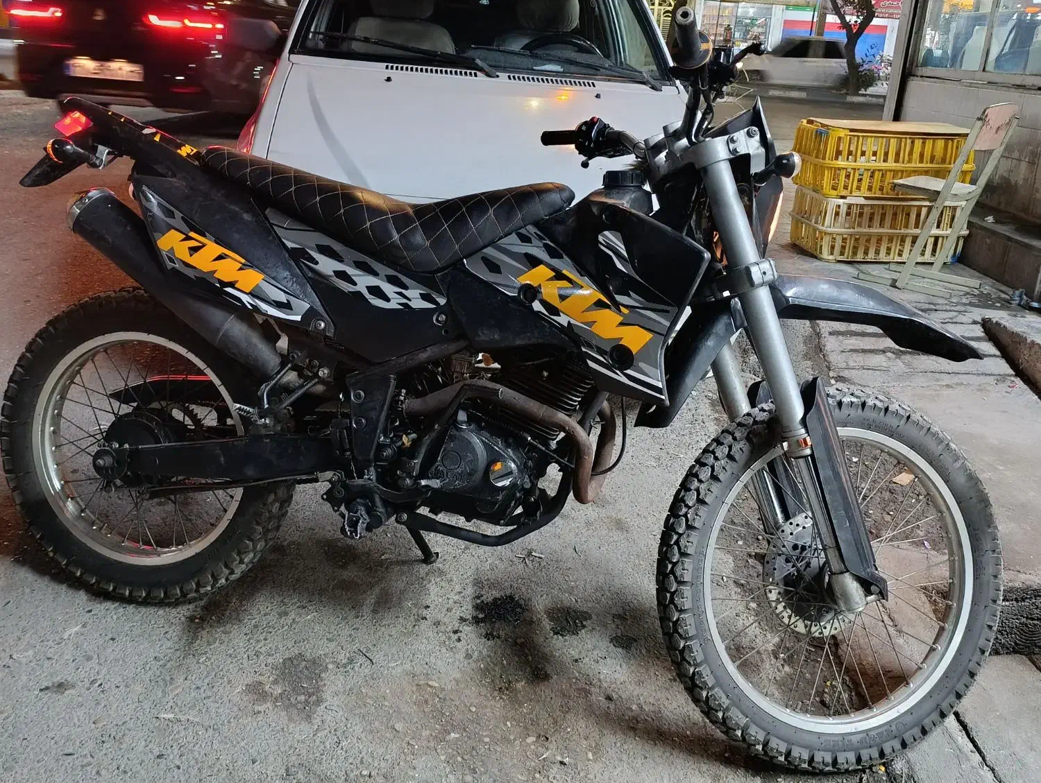 تریل 250|موتورسیکلت|باغ ملک, |دیوار