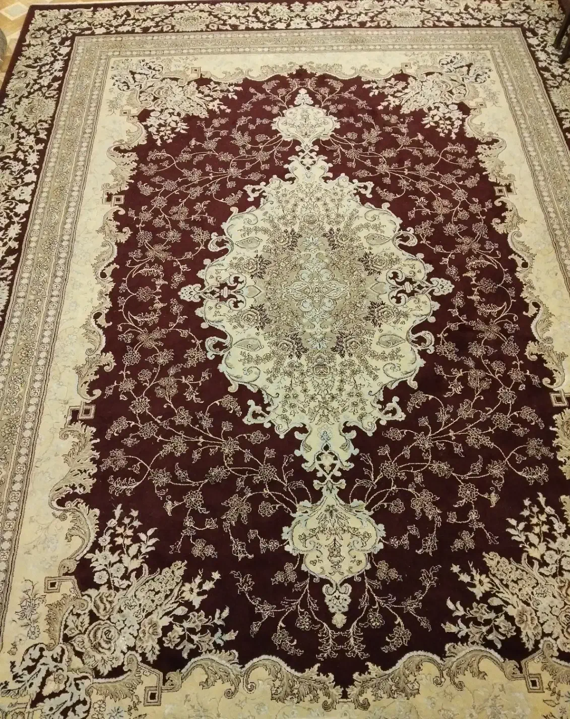 قالی|فرش|یزد, |دیوار