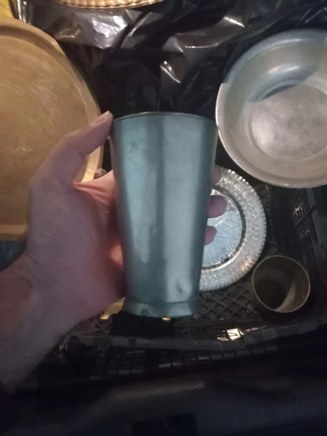 ظروف مسی|کلکسیون اشیاء عتیقه|تهران, نازی‌آباد|دیوار