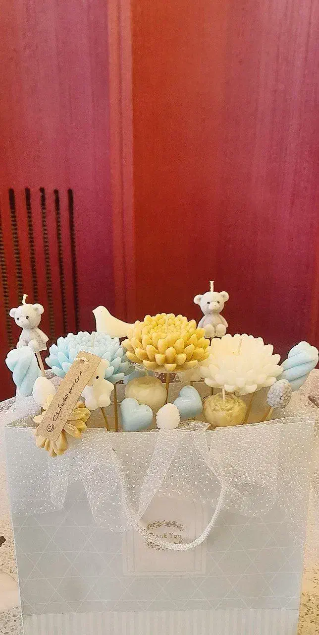 باکس گل شمع|صنایع دستی و سایر لوازم تزئینی|قم, دورشهر|دیوار