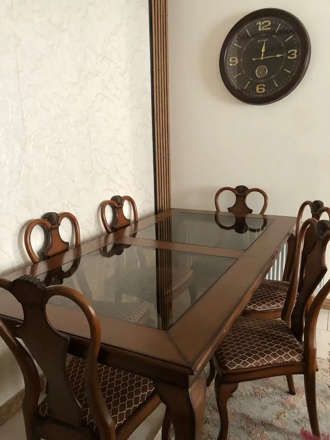 میز ناهارخوری چپندر ۶ نفره|مبلمان خانگی و میز عسلی|پرند, فاز ۴|دیوار