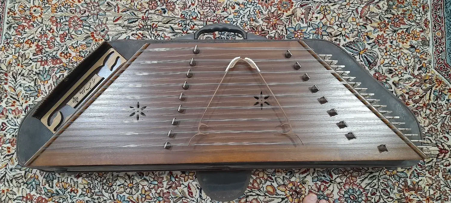 سنتور تک مهر ویژه موسوی|سازهای سنتی|علی‌آباد کتول, |دیوار