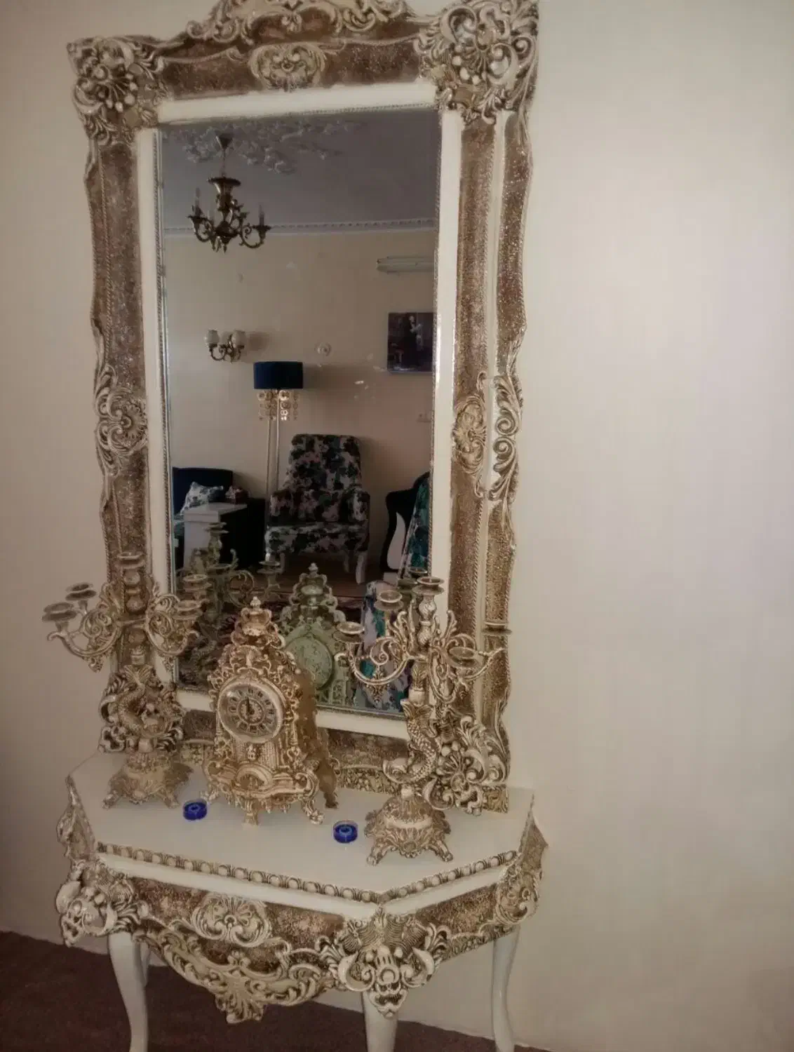 آینه و کنسول|بوفه، ویترین، کنسول|بروجرد, |دیوار