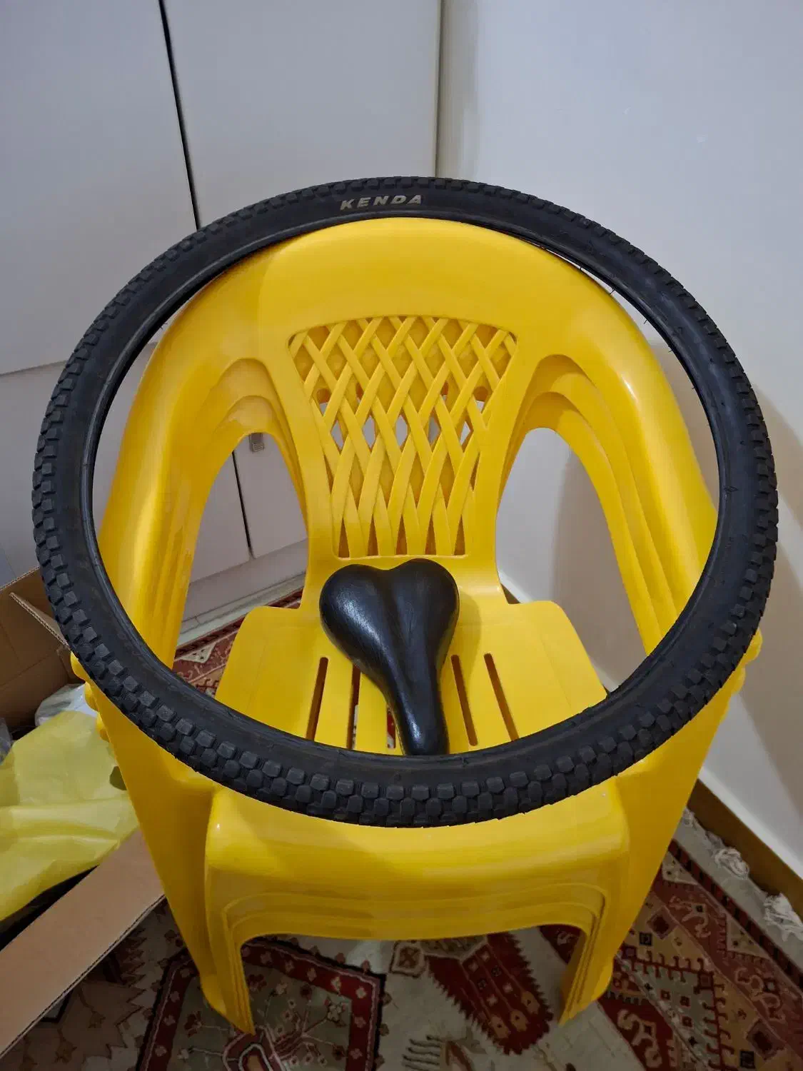 تایر دوچرخه ۲۶ مارک کندا|دوچرخه، اسکیت، اسکوتر|قم, شهرک قدس|دیوار