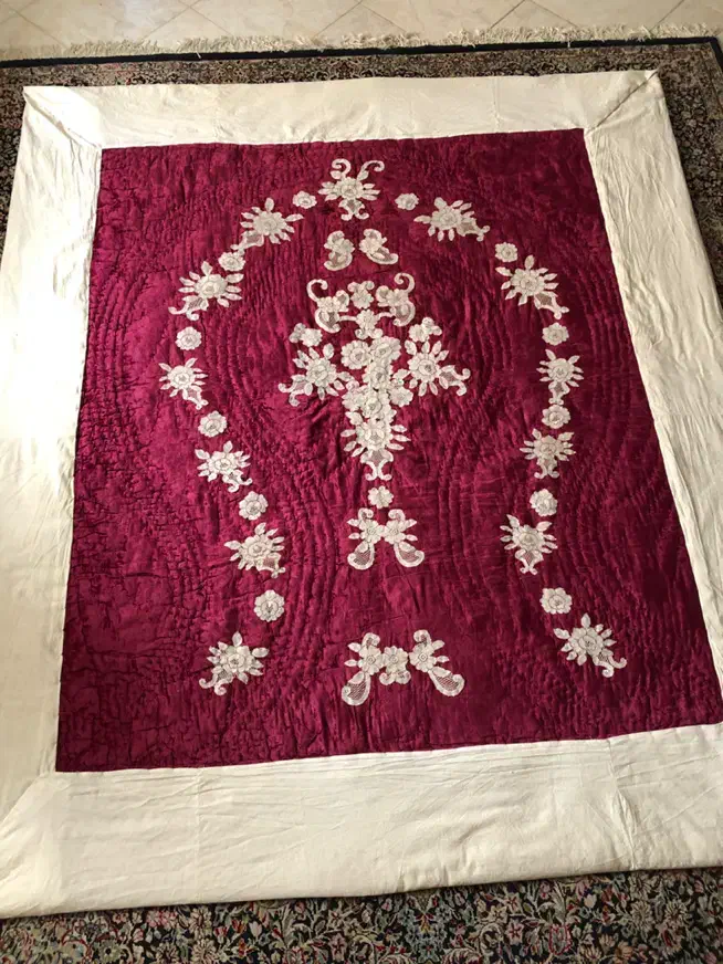 لحاف مخمل دونفره|رختخواب، بالش، پتو|مشهد, نیروی هوایی|دیوار