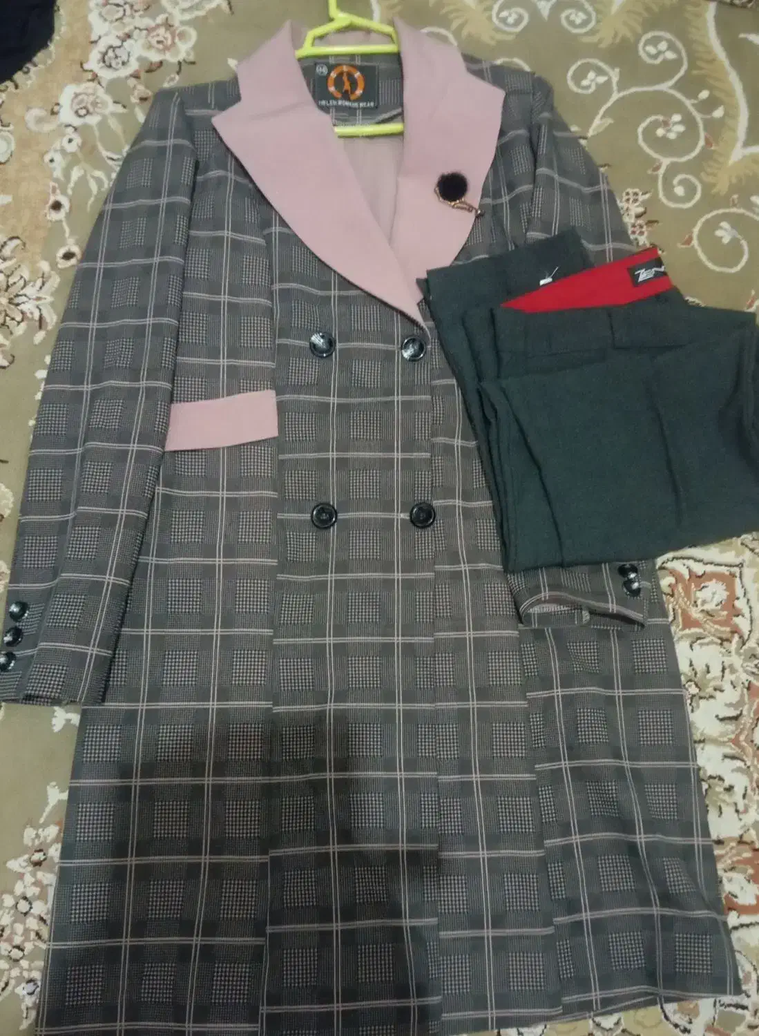 مانتو و شلوار شیک سایز ۴۶|لباس|میانه, |دیوار