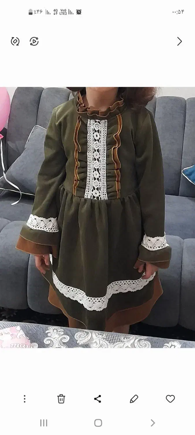 چند دست لباس دخترانه کاملا سالم و نو|کفش و لباس بچه|فردیس, شهرک ناز|دیوار