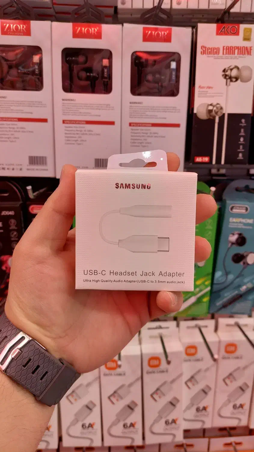 جک هندزفری تایپ سی سامسونگ|لوازم جانبی موبایل و تبلت|سنندج, |دیوار